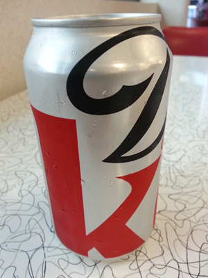 A can of Diet Coke